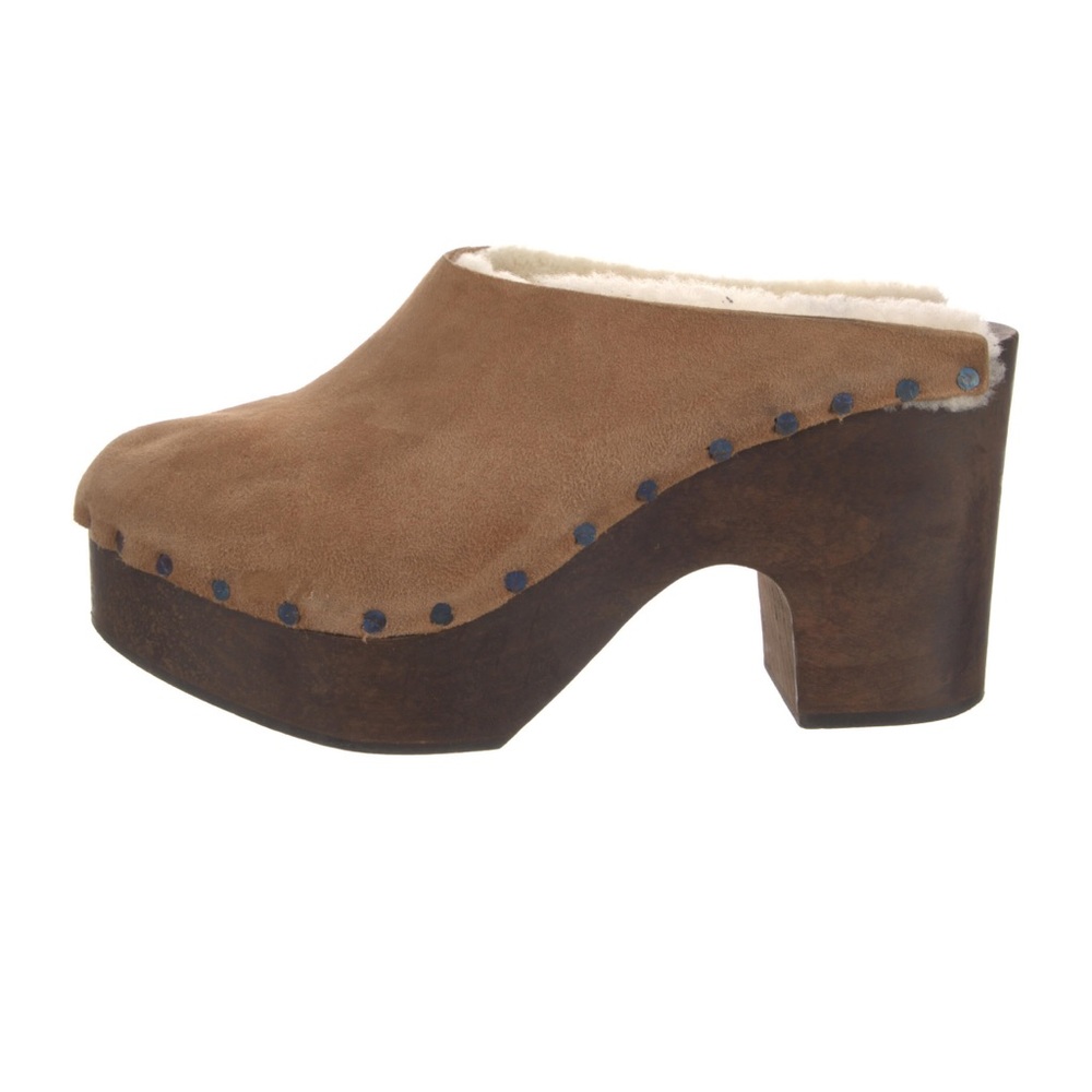 Suede Clogs - image 2